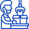 Process optimization diagram icon