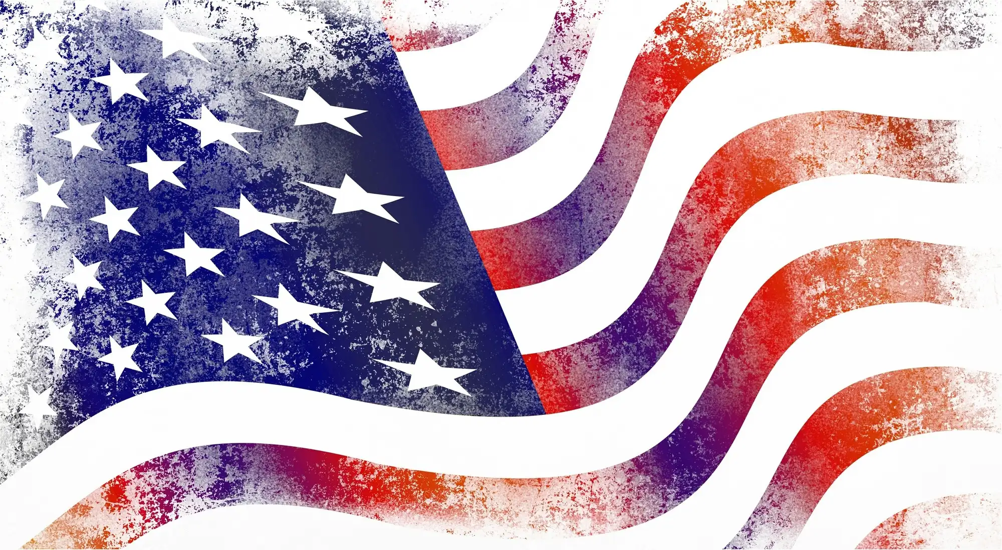 Stylized American flag used to represent ACS government contracting services